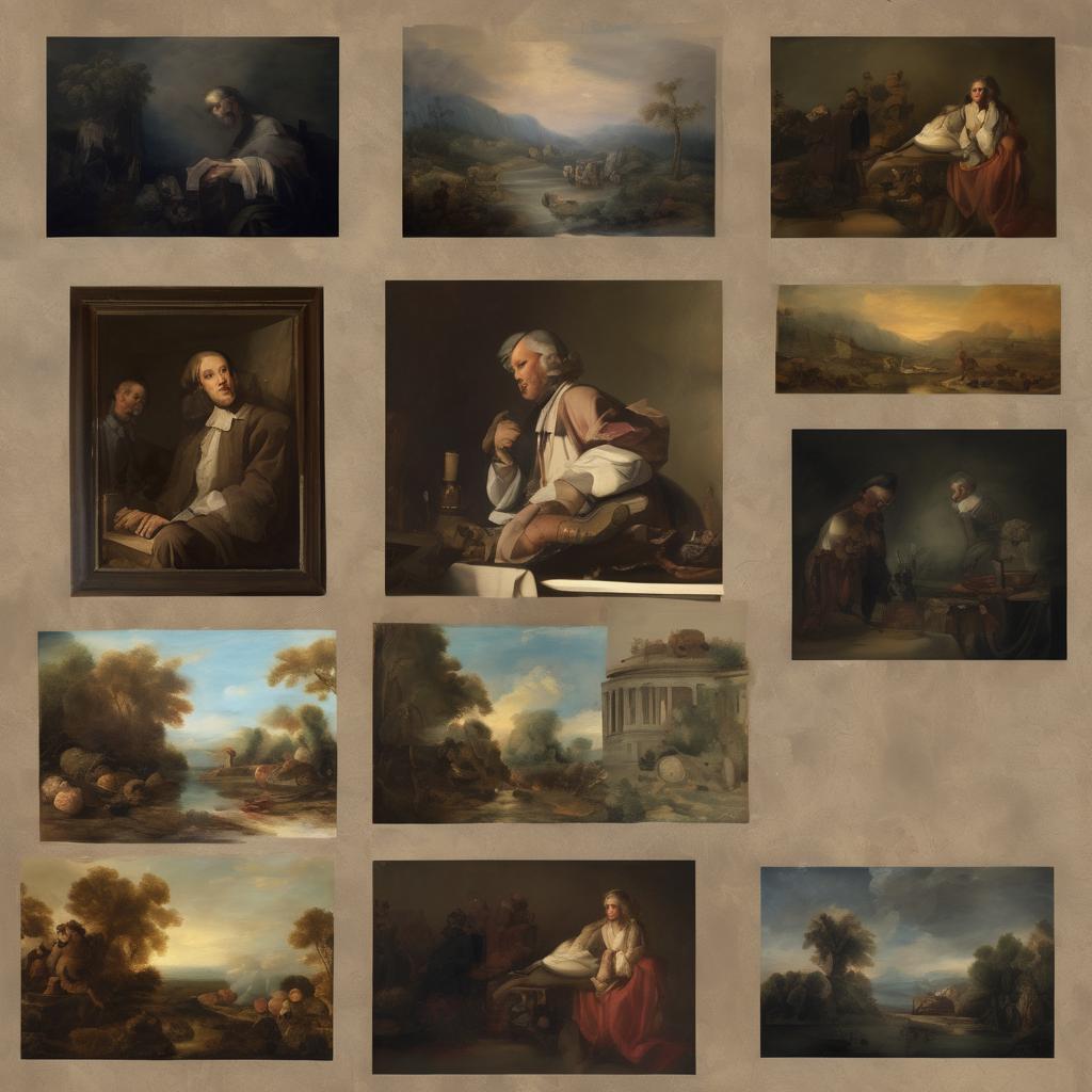 Ο ύφος και η τεχνική του Joseph van AKEN