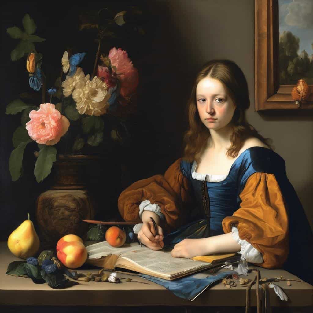 Ζεπελίν, ελαιογραφία, νεοκλασική τέχνη, θηλυκό πορτρέτο, μεγαλοτέχνη.