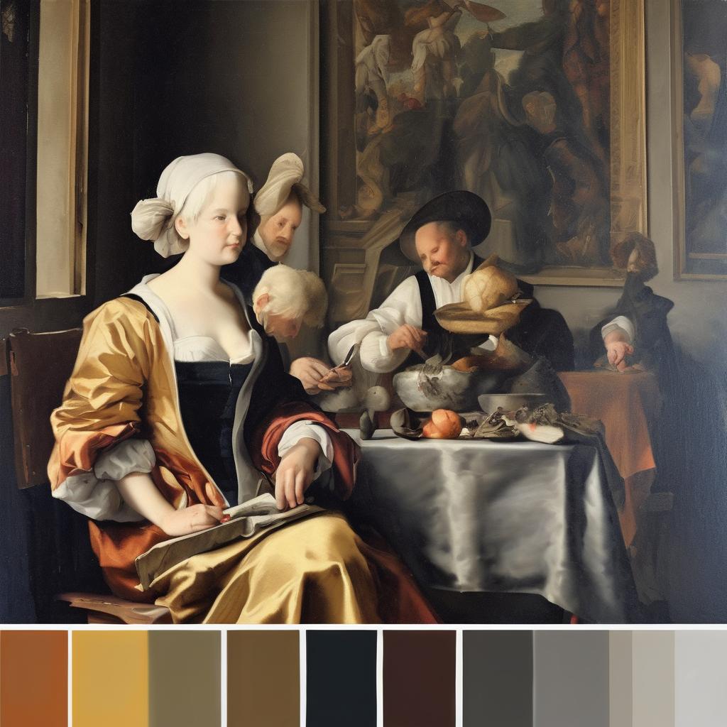 Ο Καλλιτεχνικός Ύφος και οι Τεχνικές του Govert Dircksz. CAMPHUYSEN